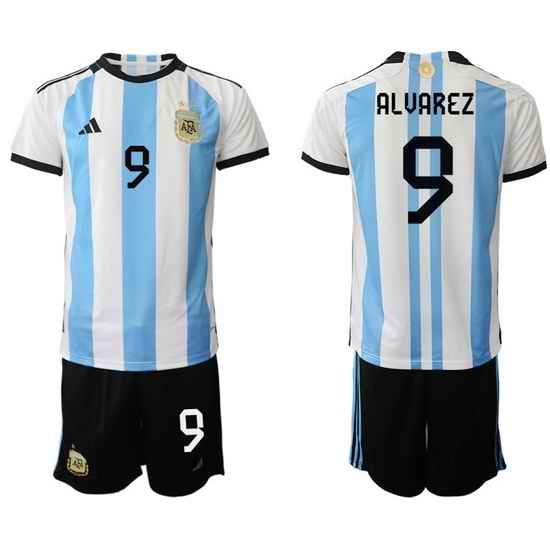 Men FIFA 2022 Argentina Soccer Jersey 039